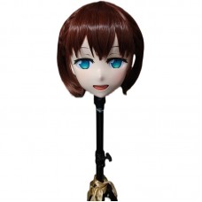 (NFD07)Customize Handmade Crossdress Full Head Female/Girl Resin Japanese Cartoon Character Animego Cosplay Kigurumi Mask (NFD07)Customize Handmade Crossdress Full Head Female/Girl Resin Japanese Cartoon Character Animego Cosplay Kigurumi Mask